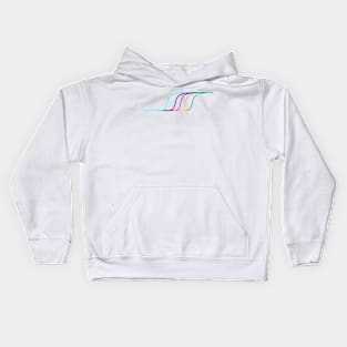 DNA Real Time colours white Kids Hoodie